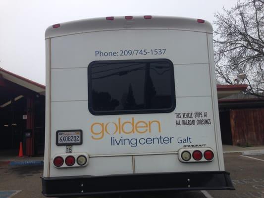 Golden Living Center Bus