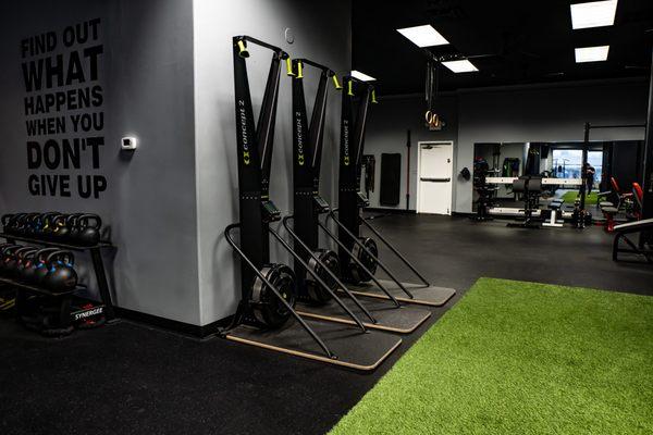 See the gym at Tulsa Training. Private, clean environment.