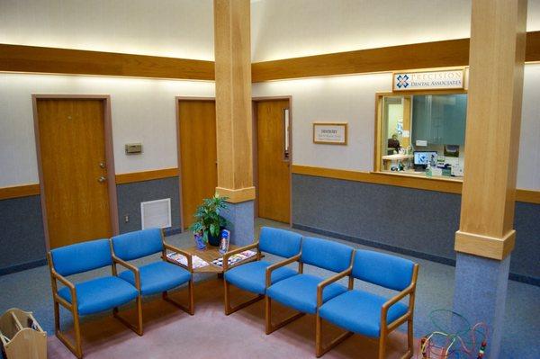 Spacious waiting room