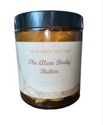 Alan Butter has shine, light fragrance and gives more definition