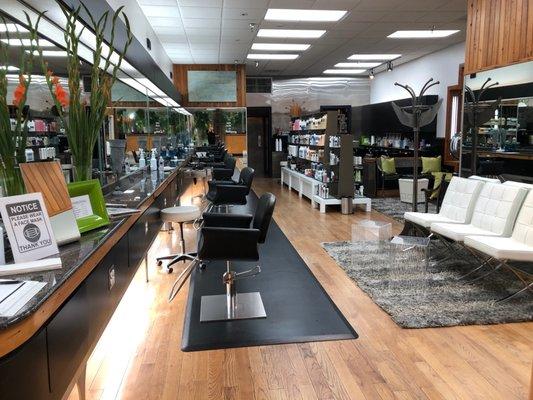 Welcome to our new location off Perkins Road - we are now Via Veneto at Merge Hair Studio