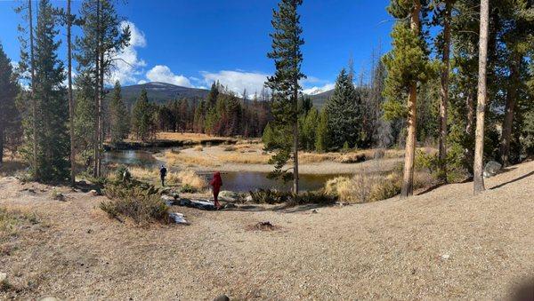 Colorado River just inside RMNP West Entrance (also short drive)