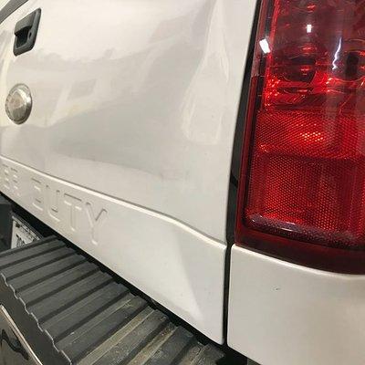 Do you have a DENT like this? We can fix it!