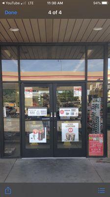 We fix commercial doors, and store front frames!