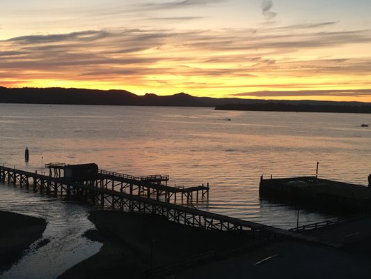 The Hudson River at Sunset!