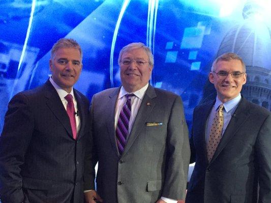 Steve Adubato, Gregory LaMorte & Rafael Pi Roman on the Capital Report