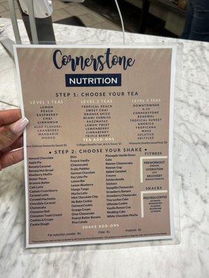 Cornerstone Nutrition