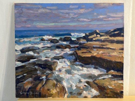 Halibut Point Rocks, Rockport, MA 
 21 x 24