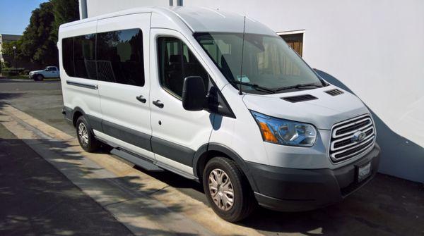 2016 Ford Transit- High Ceiling- 15 Passengers, including driver (removable seats)- $120 per day