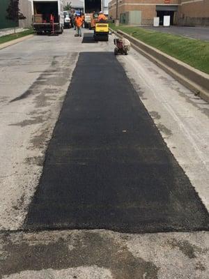 Asphalt patching