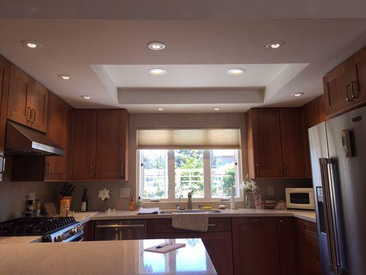 Little kitchen lighting job