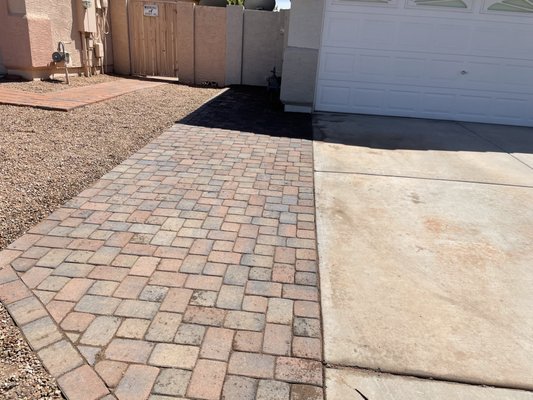 Paver Driveway