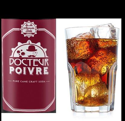 Try our new Docteur Poivre, our unique version of Dr Pepper.