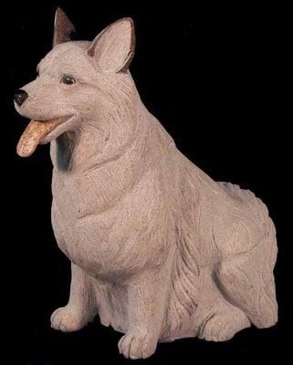 Need an urn for a pet?  Stone Spectrum can custom make pet urns. Simply call us and give us a picture of your pet.