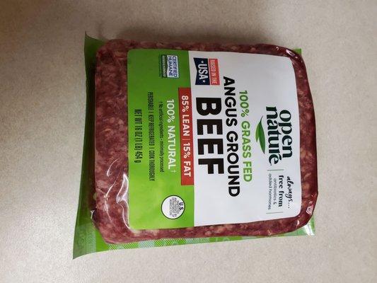 Organic beef...1.00 off with digital coupon