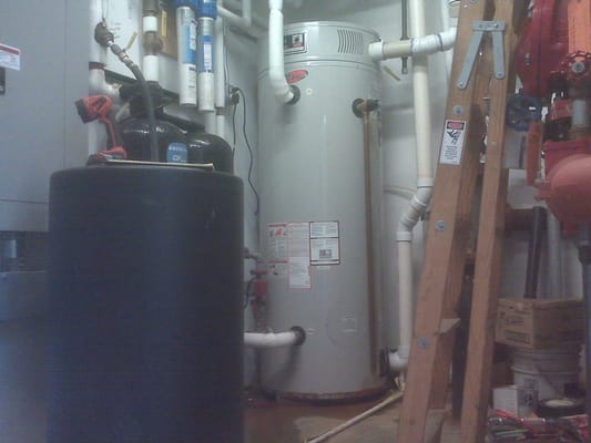 We service and install commercial and residential  water heaters, call us at 507-451-9545 for a quote