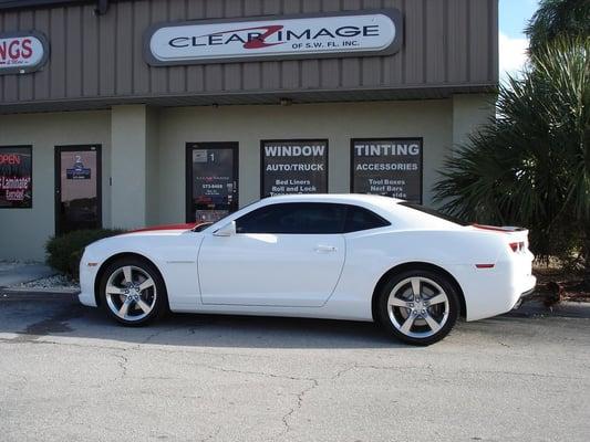 2010 Camaro with our High Performance series film installed