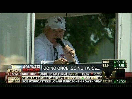 Dick in action on Fox Business News