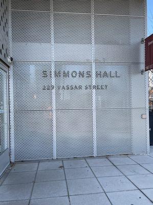 Simmons Hall nicknamed " The Sponge" a Cool Architectural Building Undergraduate Residence for Students @ MIT Cambridge MA