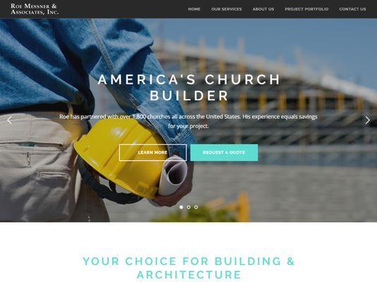 We help the America's largest church builder to find the right website for their business and name.