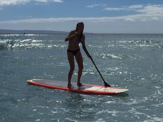 Great spot for paddle boarding.