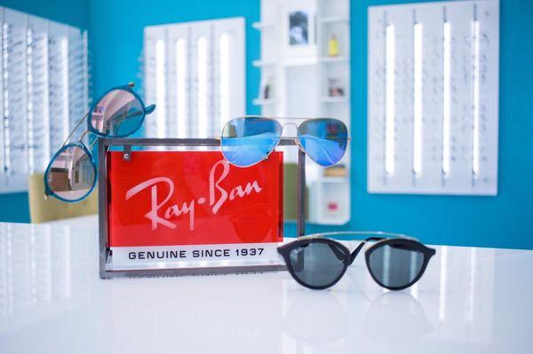 Protect those eyes with some Ray-Bans!