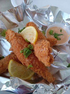 Fried crab legs you get three and one order sold a la carte