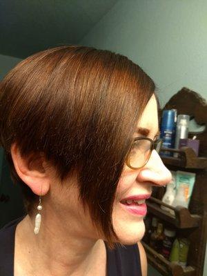 Perfect cut and color, by Debby Kaplan at the Nick Chavez Salon!