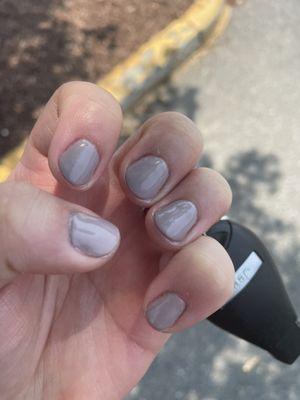 Gel manicure