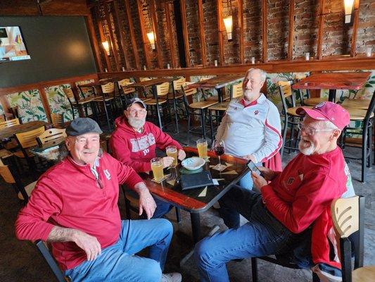 These local regulars love Sleeper's Bar before or after a game!