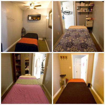 4 massage rooms