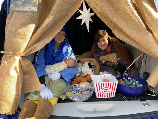 Every year this church does a great trunk or treat for kids and the community.