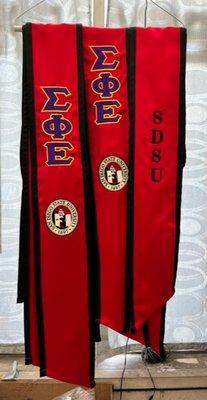 Customized Graduation Stoles