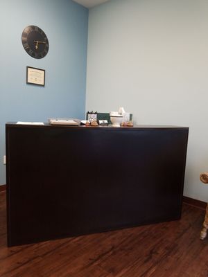 Reception desk