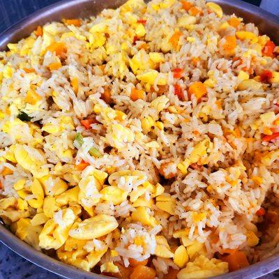 Seasoned Rice with Ackee