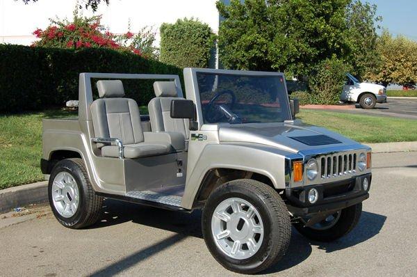 Hummer 4 Passenger Golf Cart Rental