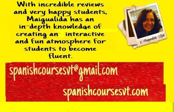 With Incredible reviews and very happy students, Maia has an in-depth knowledge of creating an Interactive and Fun ambience to become Fluent