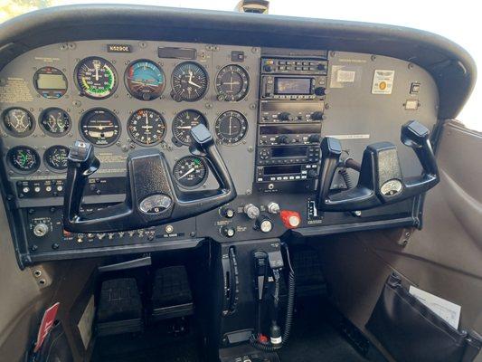 UPDATE: 10/20/2022  Interior of aircraft currently used for training . Cessna 172SP w/auotpilot and GPS and modern com/nav stack