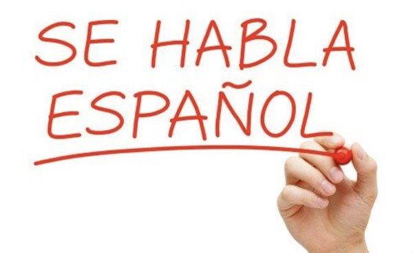 Servicios en español.