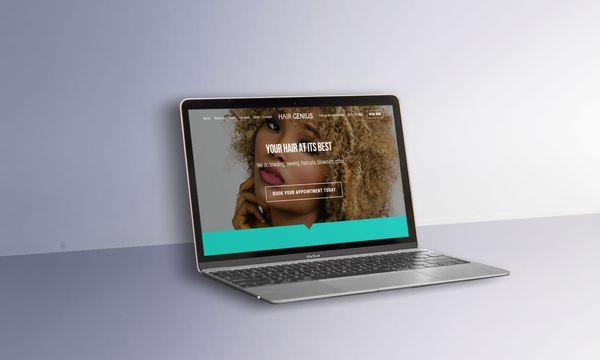 Crimson Agency Salon Website