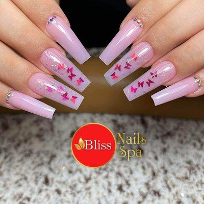 #nails #blissnailsspamcallen #nailsart #nailssalon #mcallennails #nailsdesign #manicure #spa #pedicure #eyelashextension