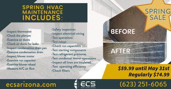 Beat the heat and avoid costly repairs by scheduling an HVAC system inspection now.