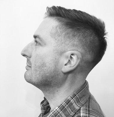 Men's Haircut, Short, Fade