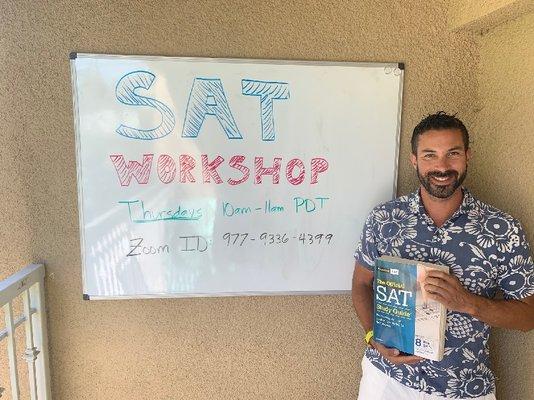 Offering Free SAT Workshops on Thursday Mornings