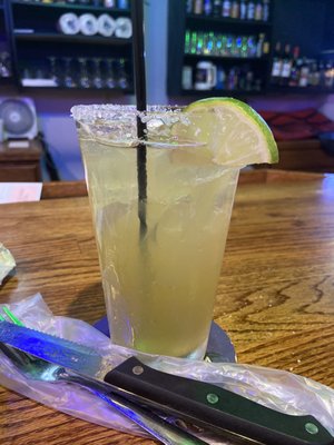 Great size Margarita! Friendly atmosphere and great food! Definitely should go and try it out!