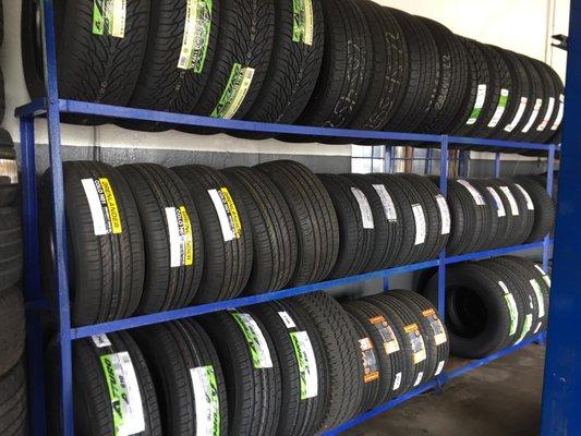 Various selection of new tires!!!