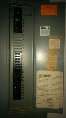 Obsolete Zinsco panel