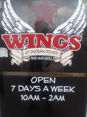 Wings At Indian River Bar And Grill