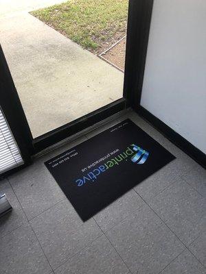 Floor-mat with your Logo