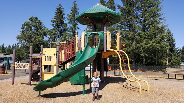 Playscape at Rock Creek Park, Hillsboro.